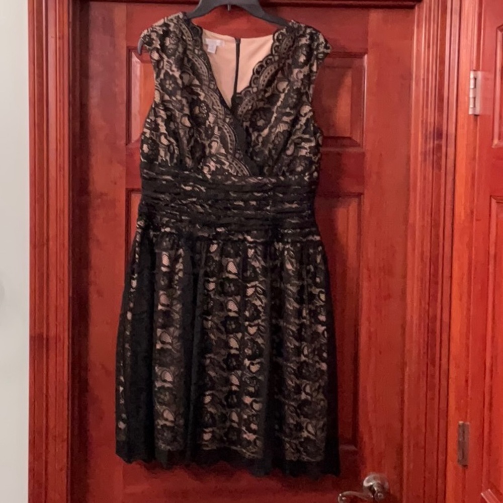Elegant Black Lace Dress